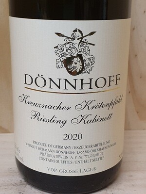 Dönnhoff - Kreuznacher Krötenpfuhl Riesling Kabinett 2020