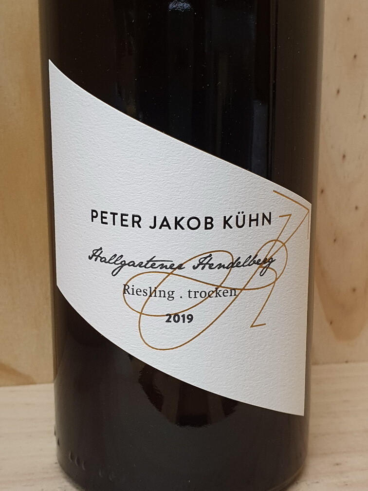 Peter Jakob Kühn - Hallgartener Hendelberg 2019 Erste Lage/Gewächs