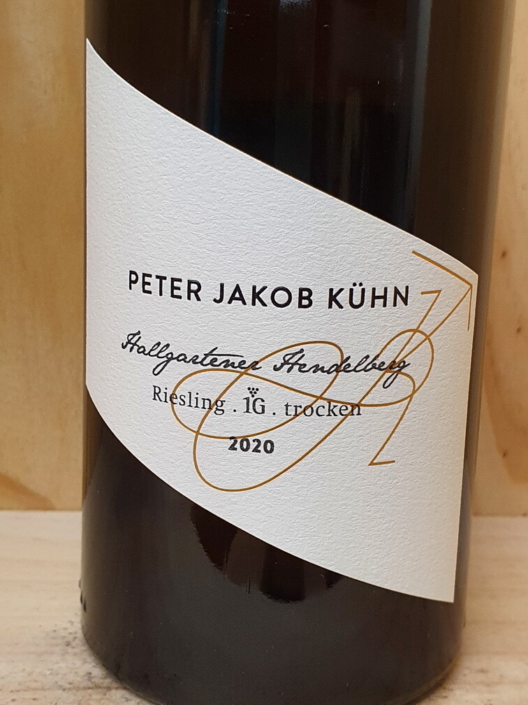 Peter Jakob Kühn - Hallgartener Hendelberg 2020 Erste Lage/Gewächs