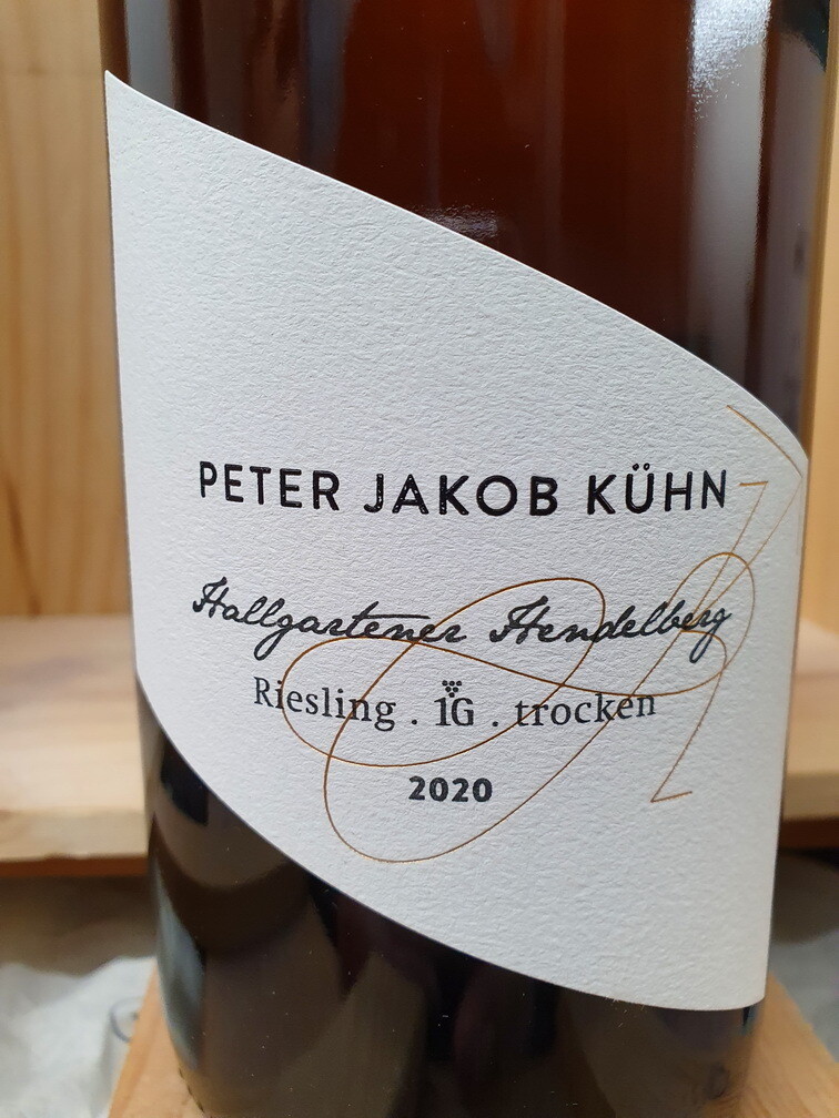Peter Jakob Kühn - Hallgartener Hendelberg 2020 Magnum Erste Lage/Gewächs