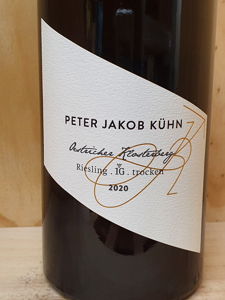 Peter Jakob Kühn - Oestricher Klosterberg 2020 Erste Lage/Gewächs