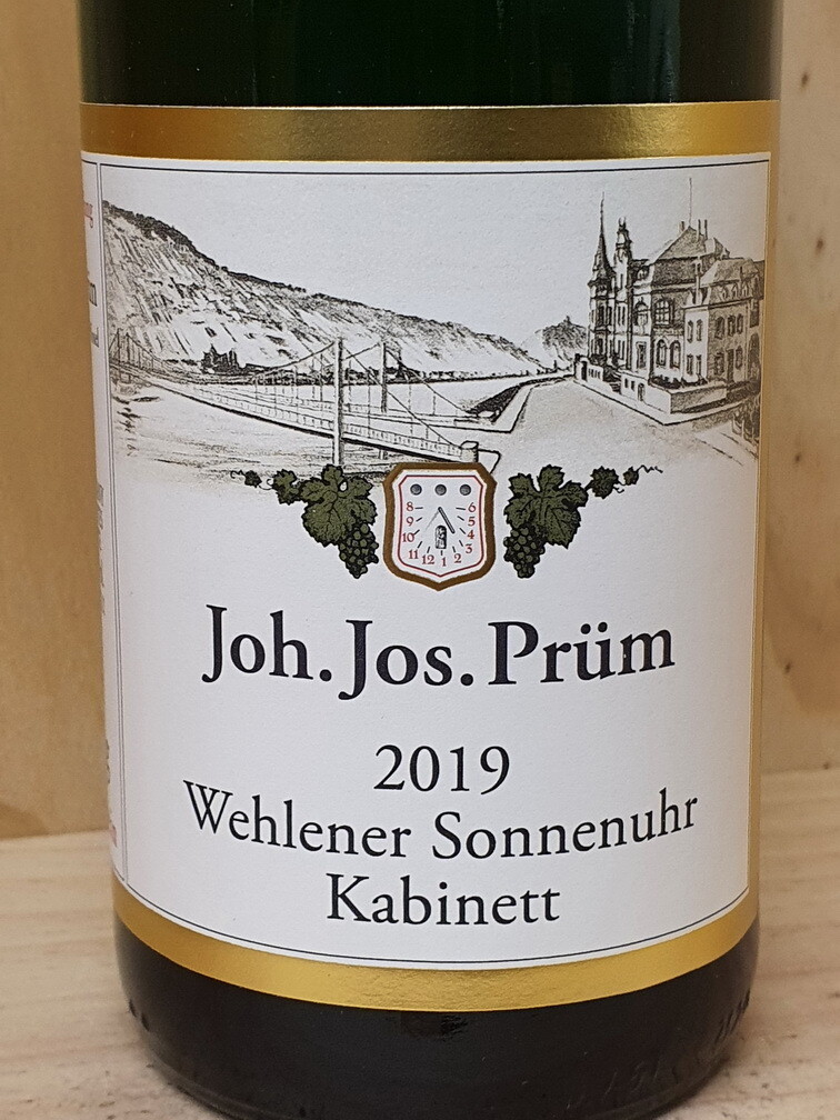 J.J. Prüm - Wehlener Sonnenuhr Kabinett 2019