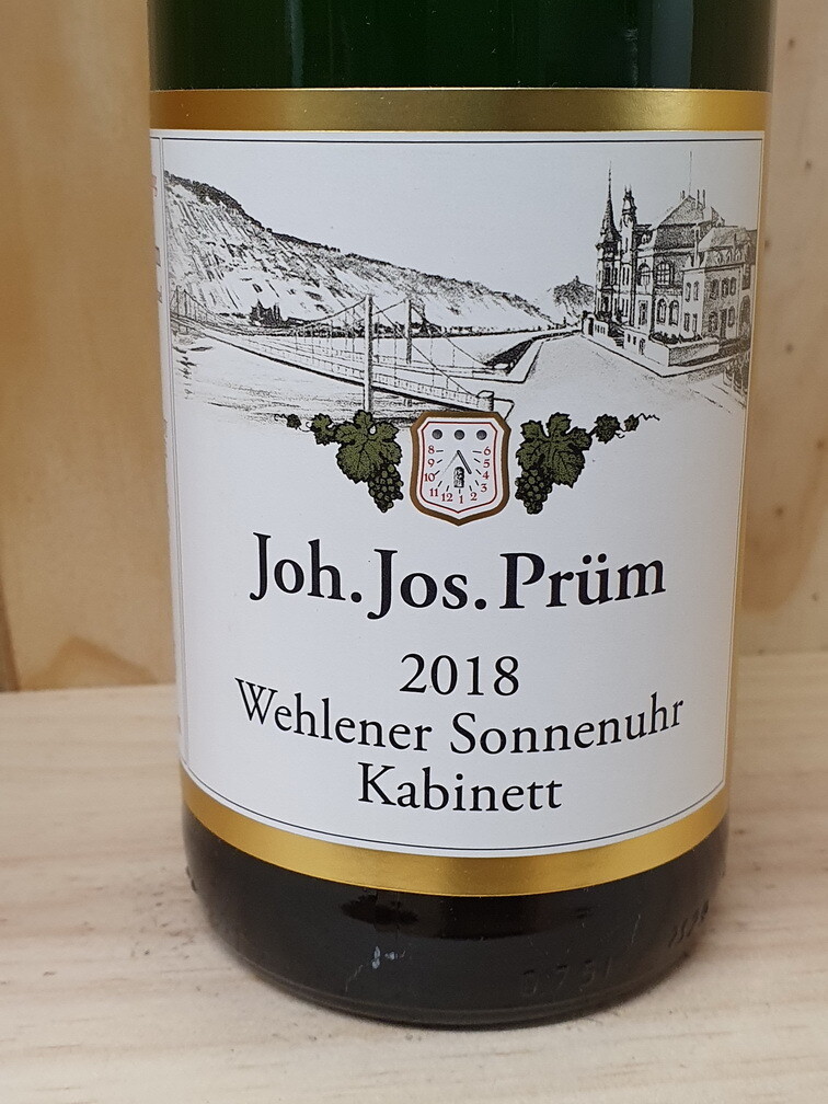 J.J. Prüm - Wehlener Sonnenuhr Kabinett 2018