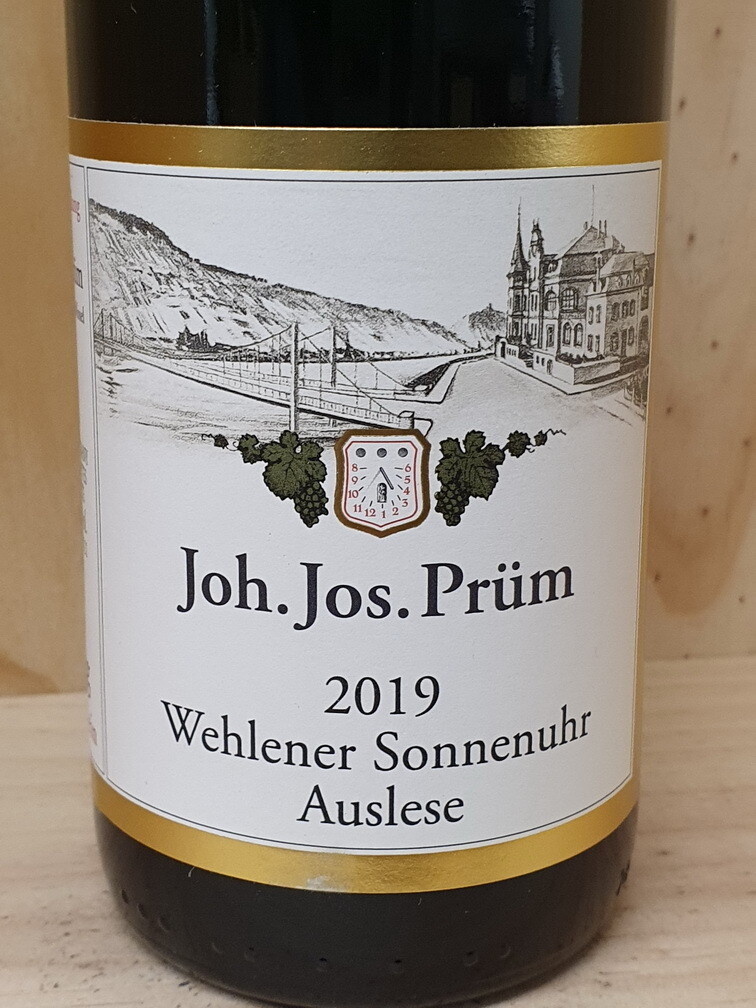J.J. Prüm - Wehlener Sonnenuhr Auslese 2019