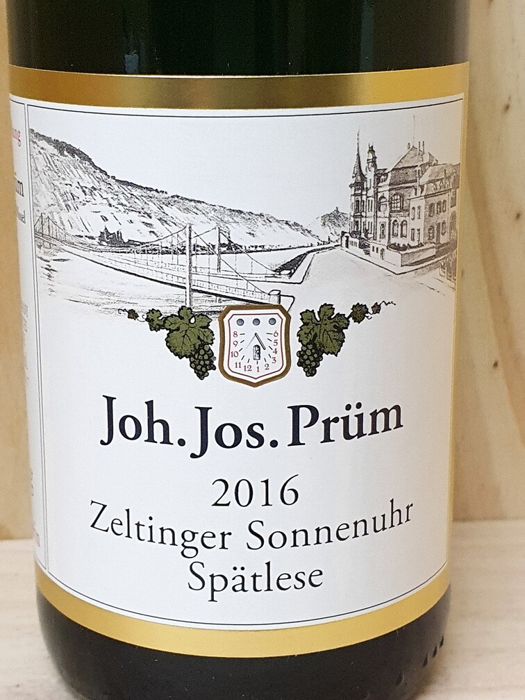 J.J. Prüm - Zeltinger Sonnenuhr Spätlese 2016