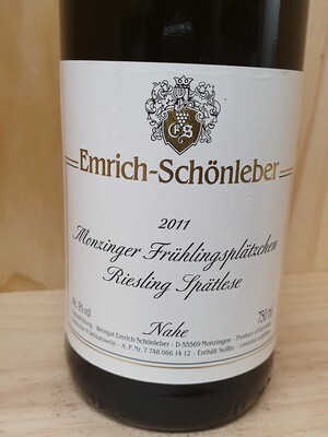 Emrich-Schönleber - Monzinger Frühlingsplätzchen Spätlese 2011