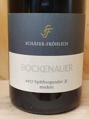 Schäfer-Fröhlich - Bockenauer Spätburgunder -R- trocken 2017