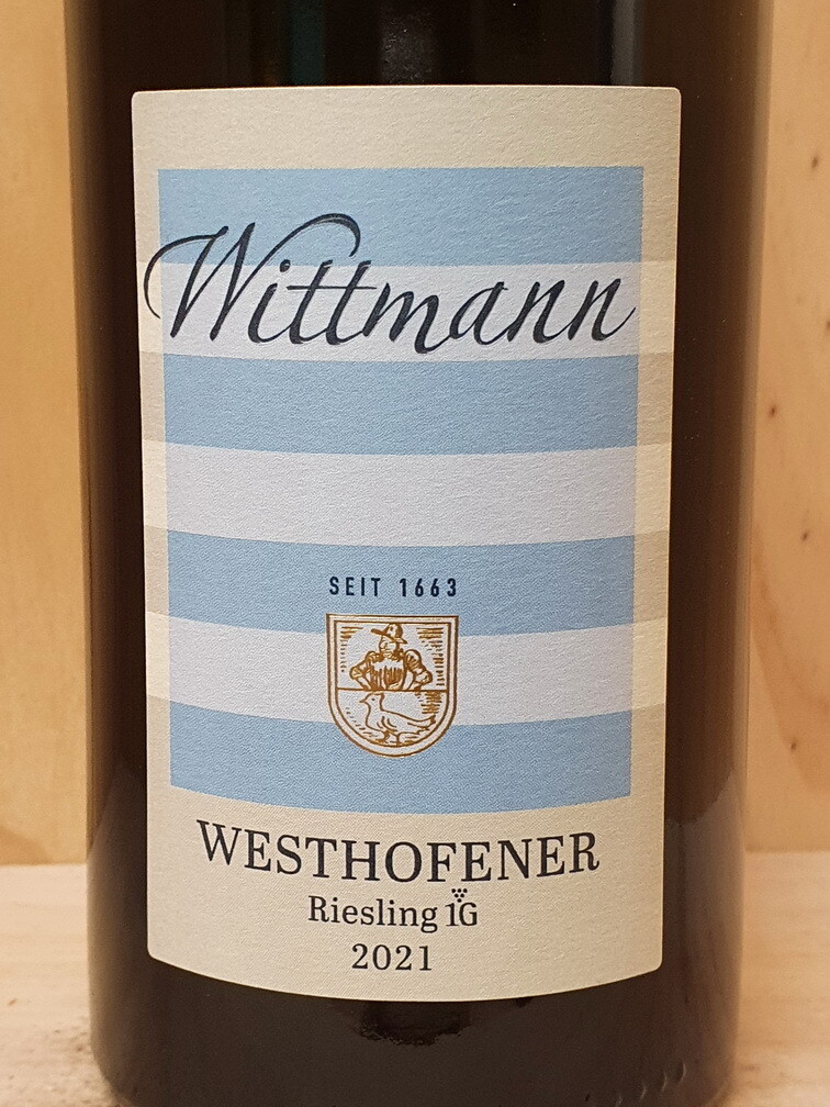 Wittmann - Westhofener Riesling trocken 2021 1. Gewächs/Lage