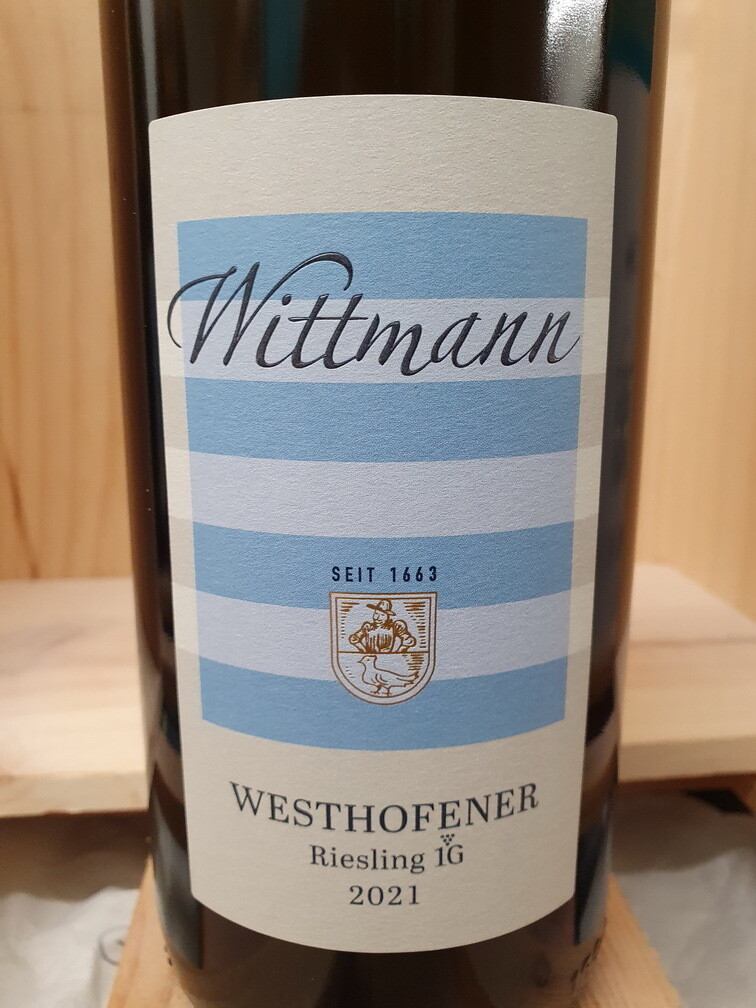 Wittmann - Westhofener Riesling trocken 2021 1. Gewächs/Lage Magnum