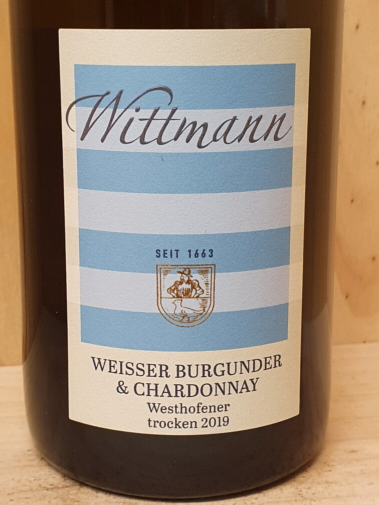 Wittmann - Westhofener Weisser Burgunder - Chardonnay trocken 2019