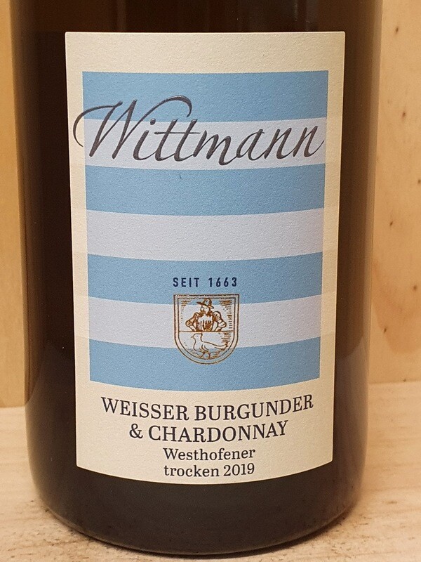 Wittmann - Westhofener Weisser Burgunder - Chardonnay trocken 2019 Wittmann - Westhofener Weisser Burgunder - Chardonnay trocken 2019