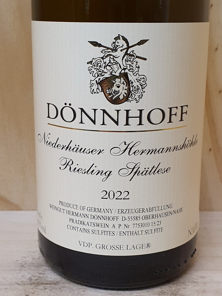 Dönnhoff - Niederhäuser Hermannshöhle Riesling Spätlese 2022
