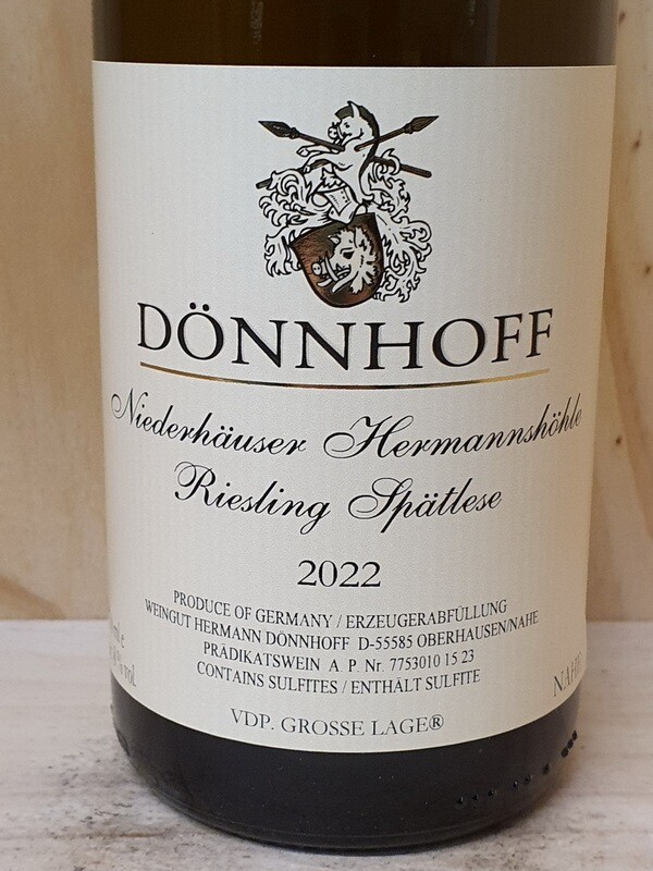 Dönnhoff - Niederhäuser Hermannshöhle Riesling Spätlese 2022 Dönnhoff - Niederhäuser Hermannshöhle Riesling Spätlese 2022