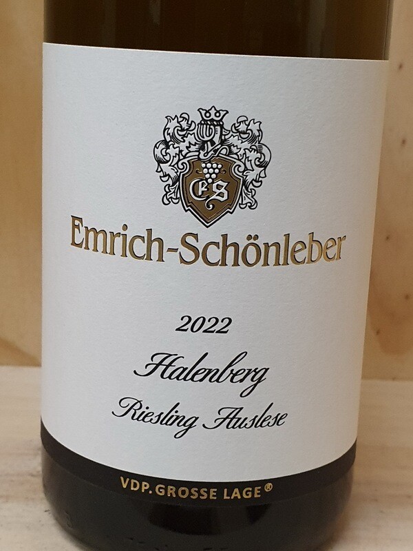 Emrich-Schönleber - Monzinger Halenberg 2022 Riesling Auslese Emrich-Schönleber - Monzinger Halenberg 2022 Riesling Auslese