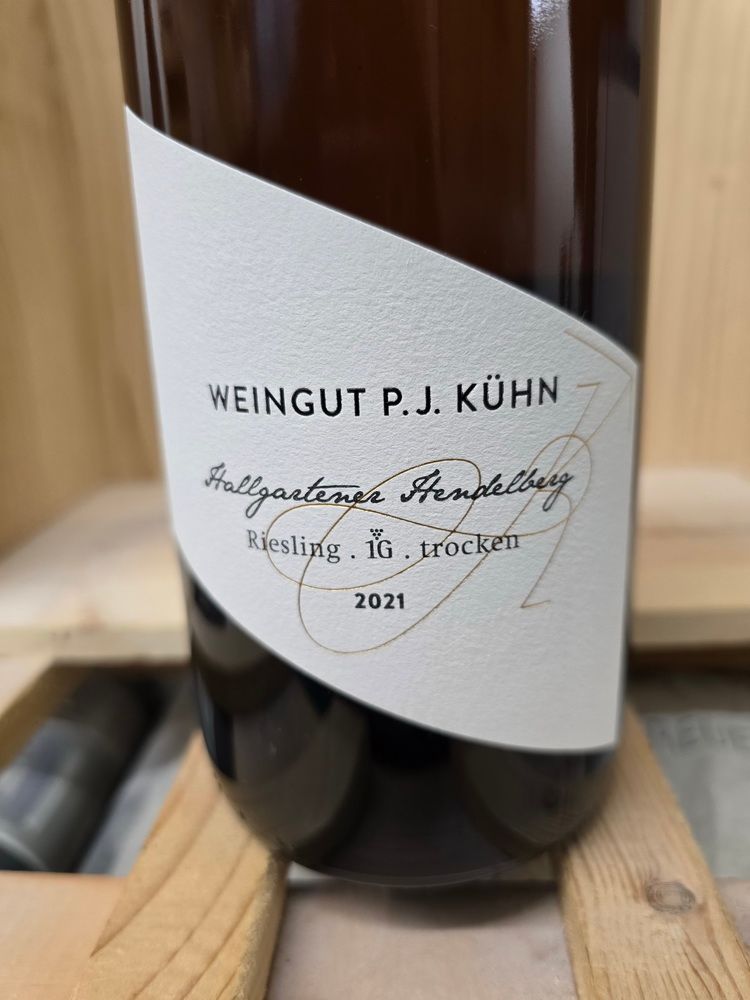 Peter Jakob Kühn - Hallgartener Hendelberg 2021 Magnum Erste Lage/Gewächs