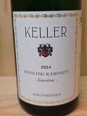 Weingut Keller - Riesling Kabinett -limestone- 2024 Weingut Keller - Riesling Kabinett -limestone- 2024
