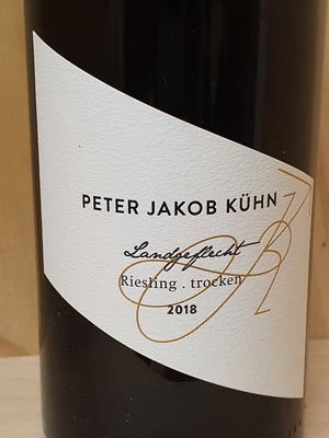 Peter Jakob Kühn - Riesling Landgeflecht  Unikat 2018