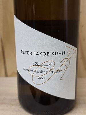 Peter Jakob Kühn - Riesling Oestrich Quarzit Riesling 2021
