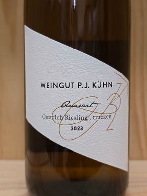 Peter Jakob Kühn - Riesling Oestrich Quarzit Riesling 2023 Magnum
