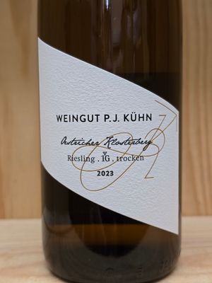 Peter Jakob Kühn - Oestricher Klosterberg 2023 Erste Lage