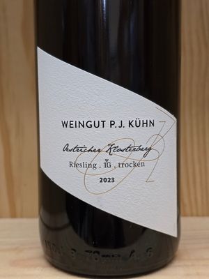 Peter Jakob Kühn - Oestricher Klosterberg 2023 Erste Lage Magnum