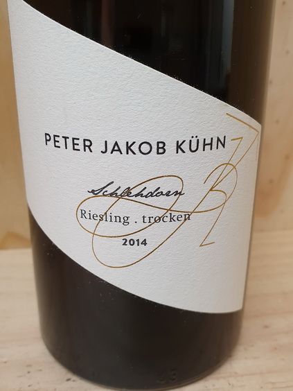 Peter Jakob Kühn - Riesling Schlehdorn PJK Unikat 2014
