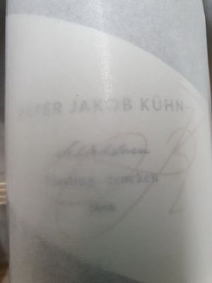 Peter Jakob Kühn - Riesling Schlehdorn PJK Unikat Vertikale 2016-2021