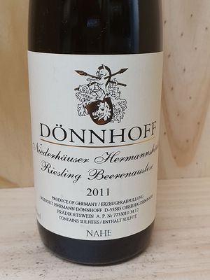 Dönnhoff - Niederhäuser Hermannshöhle Riesling Beerenauslese 2011 Goldkapsel Dönnhoff - Niederhäuser Hermannshöhle Riesling Beerenauslese 2011 Goldkapsel