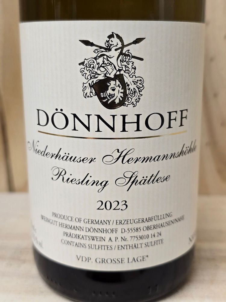 Dönnhoff - Niederhäuser Hermannshöhle Riesling Spätlese 2023