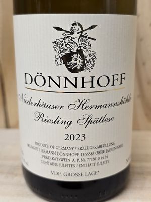 Dönnhoff - Niederhäuser Hermannshöhle Riesling Spätlese 2023