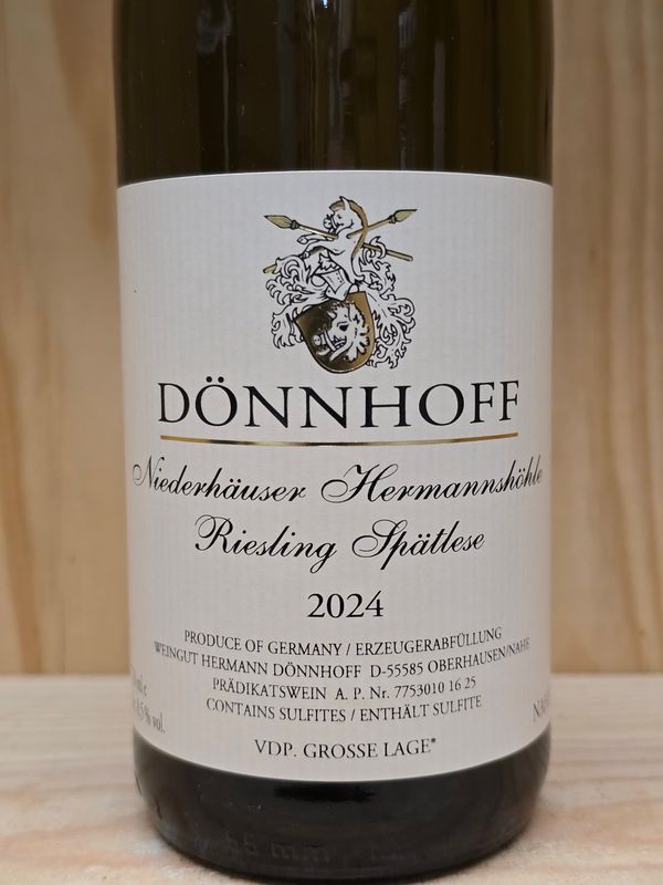 Dönnhoff - Niederhäuser Hermannshöhle Riesling Spätlese 2024