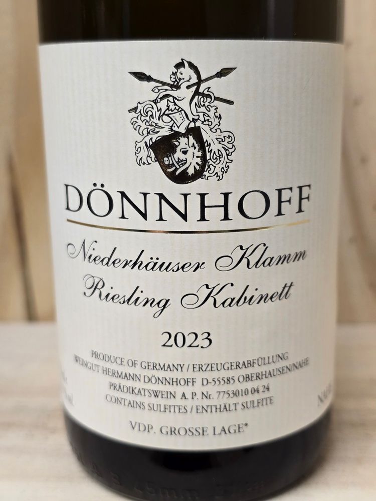 Dönnhoff - Niederhäuser Klamm Riesling Kabinett 2023