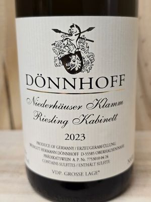 Dönnhoff - Niederhäuser Klamm Riesling Kabinett 2023