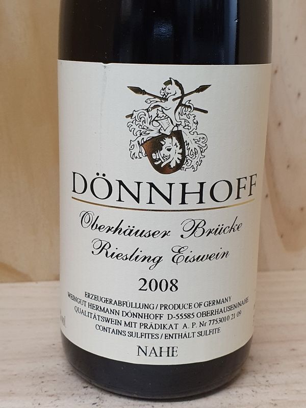 Dönnhoff - Oberhäuser Brücke Riesling Eiswein 2008