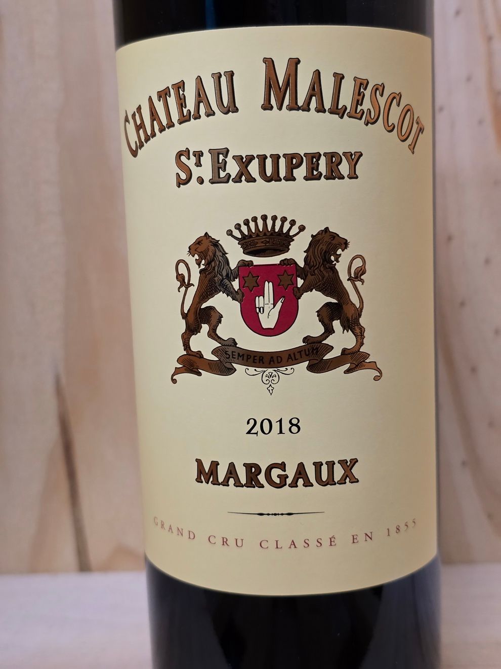 Château Malescot - Saint-Exupéry  2018