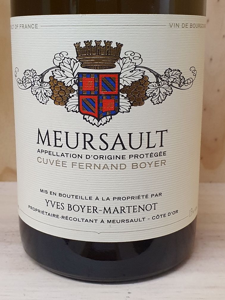 Boyer-Martenot - Meursault Cuvée Fernand Boyer 2018