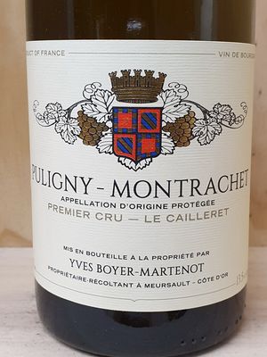 Boyer-Martenot - Puligny Montrachet Le Cailleret 1 Cru 2019