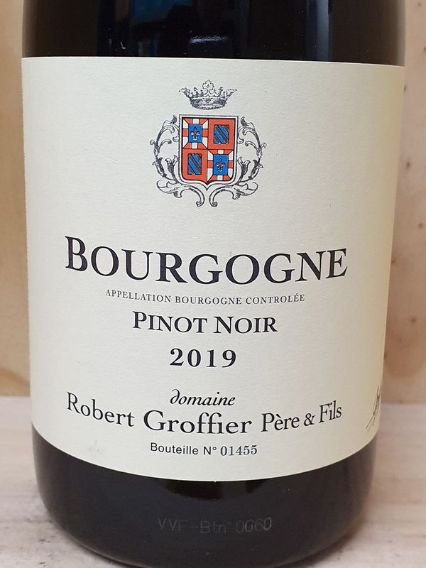Domaine Robert Groffier - Bourgogne Pinot Noir 2019 Domaine Robert Groffier - Bourgogne Pinot Noir 2019
