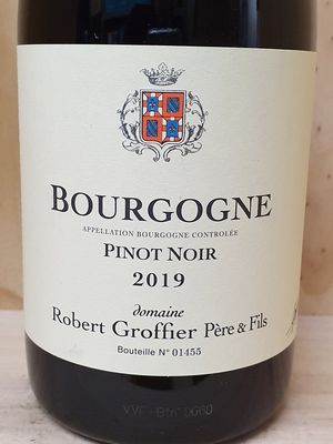 Domaine Robert Groffier - Bourgogne Pinot Noir 2019