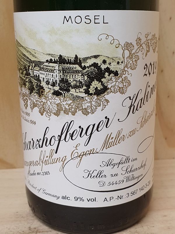 Egon Müller - Scharzhofberger Riesling Kabinett 2019 Egon Müller - Scharzhofberger Riesling Kabinett 2019