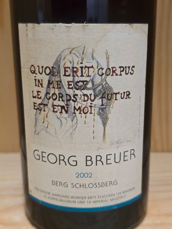 Georg Breuer - Berg Schlossberg 2002 Georg Breuer - Berg Schlossberg 2002