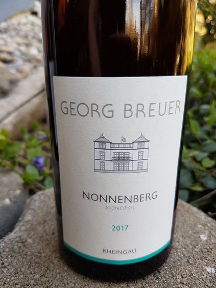 Georg Breuer - Nonnenberg Riesling Vertikale 2017-2022 Georg Breuer - Nonnenberg Riesling Vertikale 2017-2022