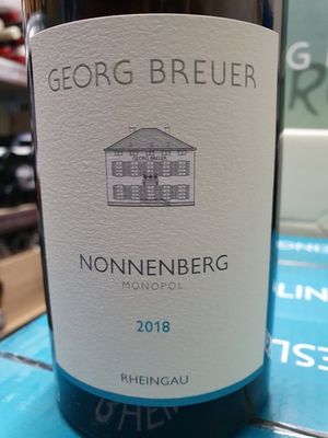 Georg Breuer - Nonnenberg Riesling 2018 Georg Breuer - Nonnenberg Riesling 2018