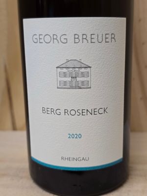 Georg Breuer - Rüdesheimer Berg Roseneck Riesling 2020 Georg Breuer - Rüdesheimer Berg Roseneck Riesling 2020