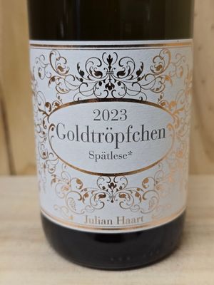 Julian Haart - Piesporter Goldtröpfchen Spätlese* 2023 Julian Haart - Piesporter Goldtröpfchen Spätlese* 2023