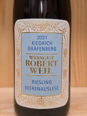 Robert Weil - Kiedrich Gräfenberg Riesling Beerenauslese 2021