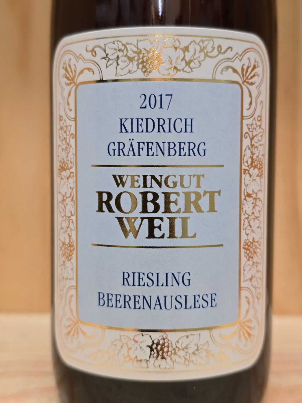 Robert Weil - Kiedrich Gräfenberg Riesling Beerenauslese 2017 Robert Weil - Kiedrich Gräfenberg Riesling Beerenauslese 2017