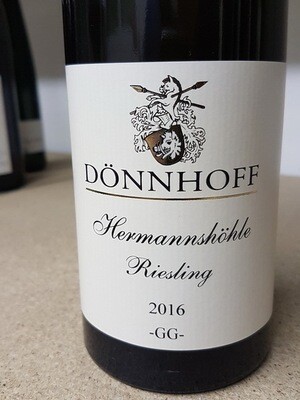 Dönnhoff - Niederhäuser Hermannshöhle Riesling GG 2016 Dönnhoff - Niederhäuser Hermannshöhle Riesling GG 2016