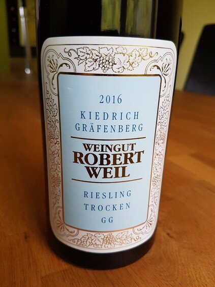 Robert Weil - Kiedricher Gräfenberg Riesling GG 2016 Robert Weil - Kiedricher Gräfenberg Riesling GG 2016