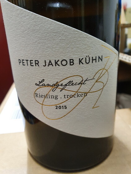 Peter Jakob Kühn - Landgeflecht Riesling trocken Unikat 2015 Peter Jakob Kühn - Landgeflecht Riesling trocken Unikat 2015